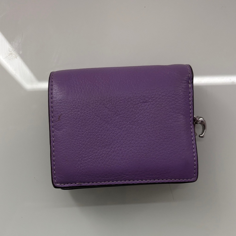 Purple Coach Wallet - Picture 5 of 5